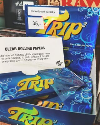 Oblíbené celuózové papírky Trip ² 💨 jen za 35,- ✅ najdeš u nás na eshopu a v obchodě @wee.dlakov